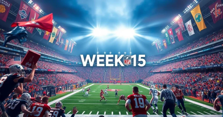NFL WEEK 15: Schedule, Predictions and Game Times