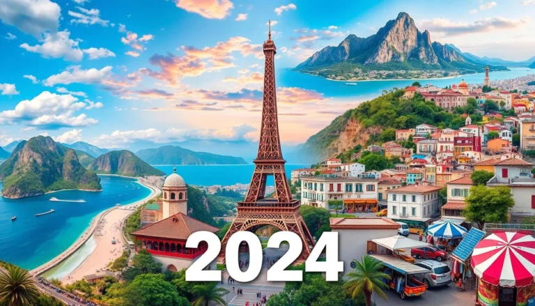 Top 10 destinations 2024